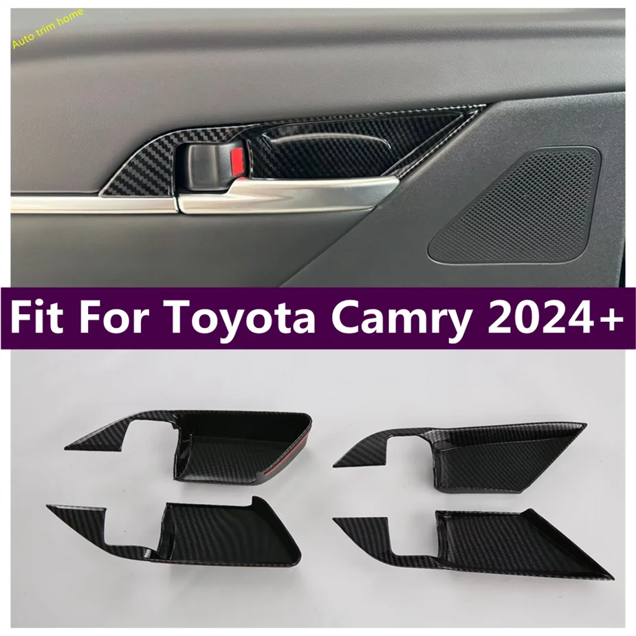 

Inner Door Handle Clasing Bowl Catch Cover Trim Inserting Decal Panel Car Accessories Fit For Toyota Camry 2024 2025