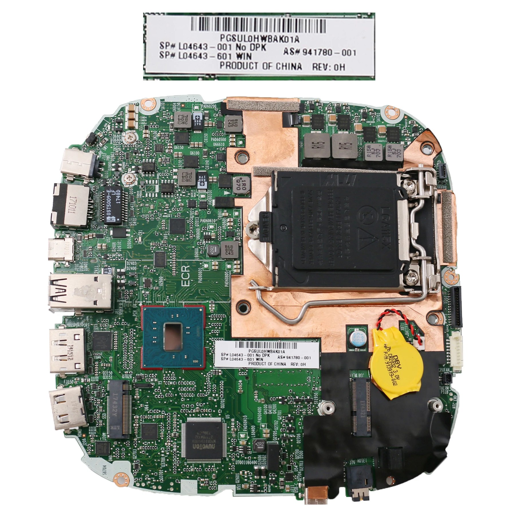 L04643-601 941780-001 Utilizzato Per La Scheda Madre Hp Elite Slice G1 L04643-001 Lga1151 6Th 7Th Ddr4 Testato Al 100%