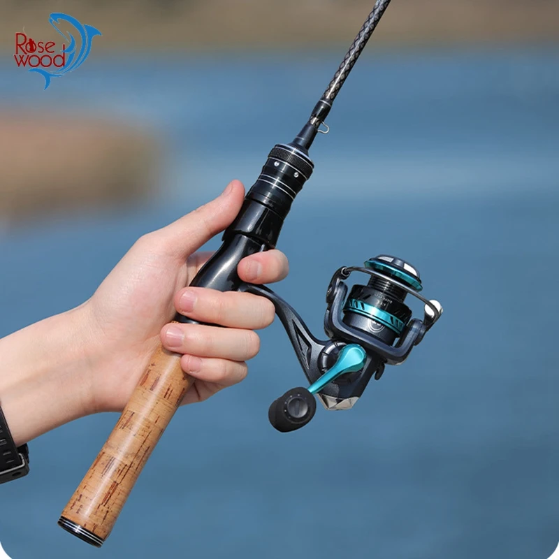 Rosewood UL Spinning Rod 1.5m 1.68m 1.8m 1.98m Ultralight Casting Rod Ultra  Light Solid Tips Pole Fishing Rod Stream Lake Pesca - AliExpress