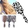 1 Pcs Leopard Air Cushion Combs Home Salon Women Scalp Massage Comb Handle Tangle Wide Teeth Hair Brush Anti-static 1