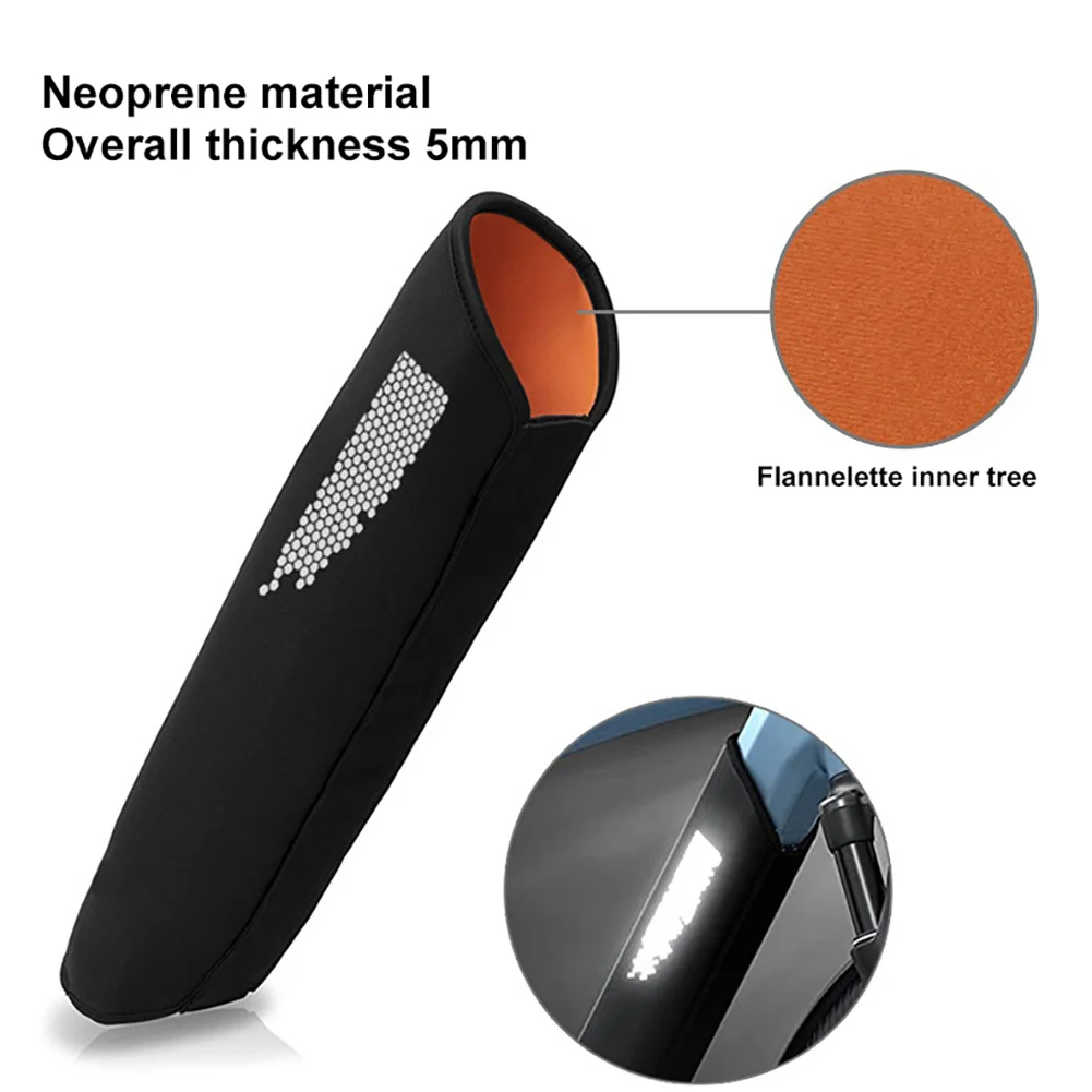 Electric Bike Battery Cover Reflective E-bike Battery Case Dustproof Scratch-Resistant Removable Cycling Accessories For Winter
