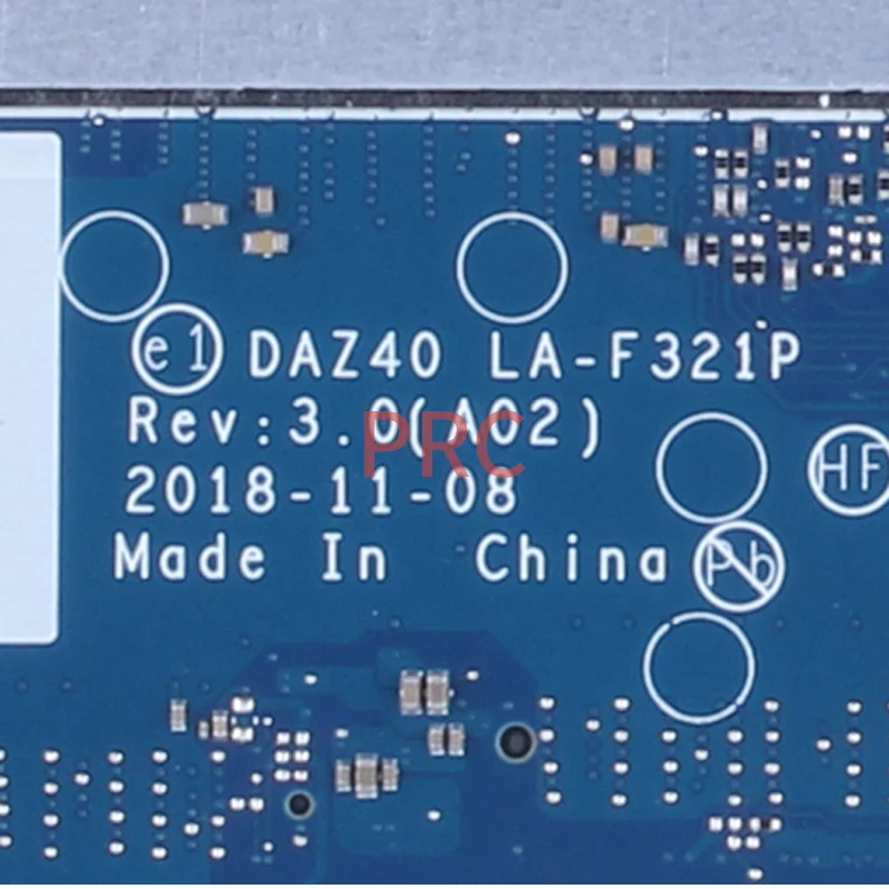 Placa-mãe do Portátil Dell Latitude 7490 La-f321p 0pp44f 0c56hh 03xg7d 02766v 03mk2n 0v05j5 i3 i5 i7 8th Notebook Mainboard - Imagem 4