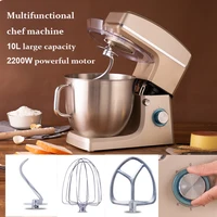 2200W Electric Milk Frother Cake Flour Dough Mixer Food Bread Stand Mixer Maker Chef Machine  Egg Beater 6 Speed Whisk 1