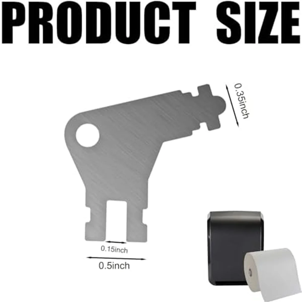 Tissue Dispenser Keys Compatible For Pacific Tissue And Toilet Paper Dispensers