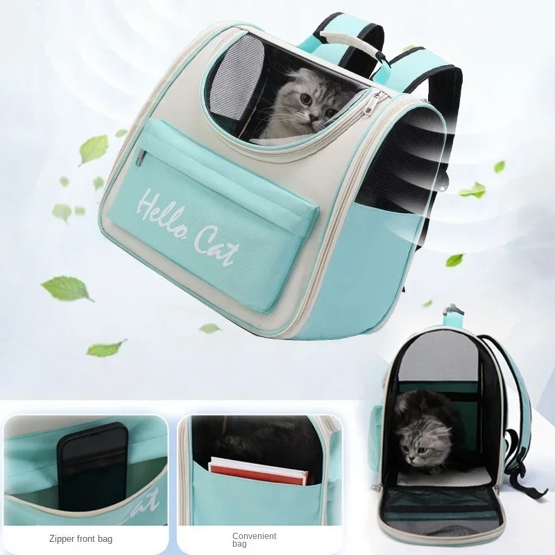 Cat Carrier Bags Windproof Outdoor Travel Backpack for Cat Small Dogs Transport Carrying Bag Backpack Carriers With Cushion