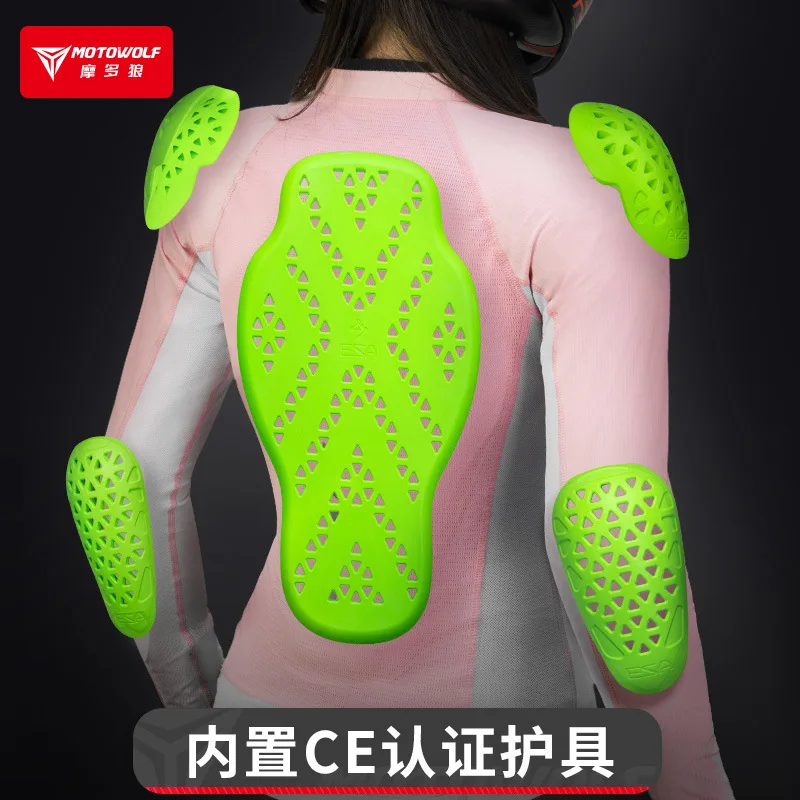 Breathable Motorcycle Armor Jacket Anti Fall Motorcycle Soft Armor Summer Motorbike Riding Protective Jacket For Women