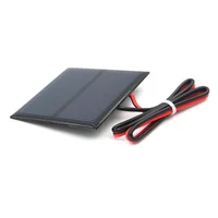 Panneau solaire 1V 2V 3V 4V 4.5V, Mini petit Kit de Module de panneau solaire, chargeur de batterie solaire multifonctionnel en silicone pour planche de jouets de bricolage 4