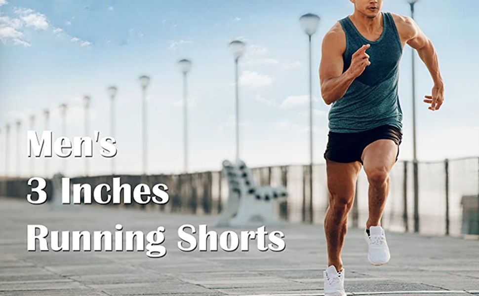 Running Shorts Gym Men Fitness Quick Dry Slim Fit Casual Beach Light Sports Shorts Male Basketball Training Jogger Short Pants