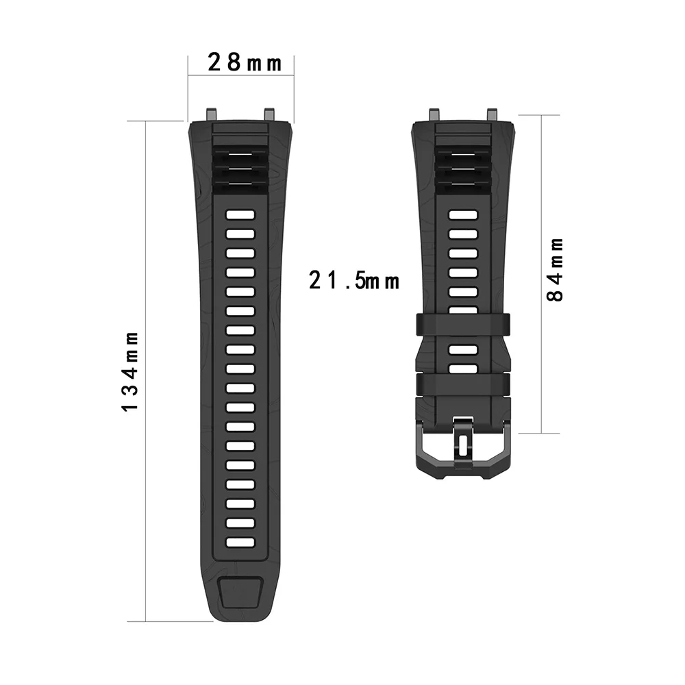 Silicone Adjustable Sport Strap with Tool Accessory