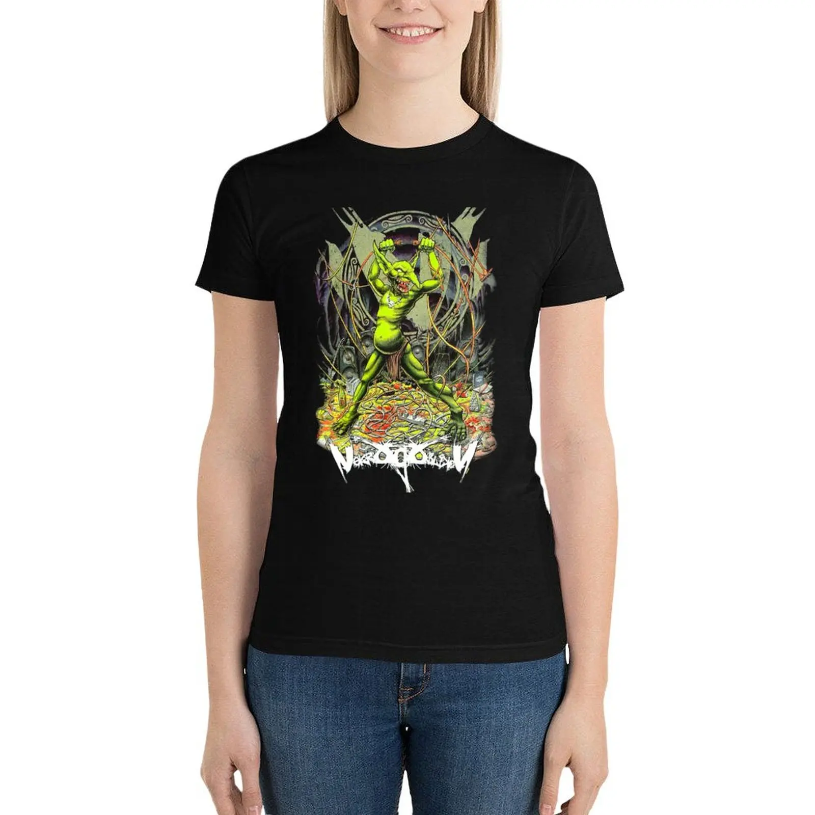 power T-Shirt shirts graphic tees anime clothes tshirts woman