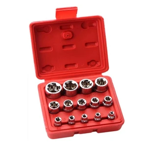 14Piece E-TORX Socket Set Premium Female Torx Socket Set Torque Socket Set External Torx Socket Set