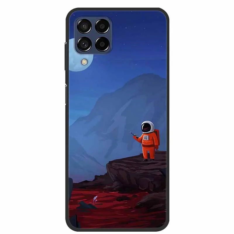 Astronaut Soft Silicone Protective Case – Stylish Cover