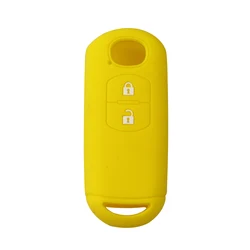 Premium Car Remote Key Cover Shell - Sleek Protection (YELLOW)