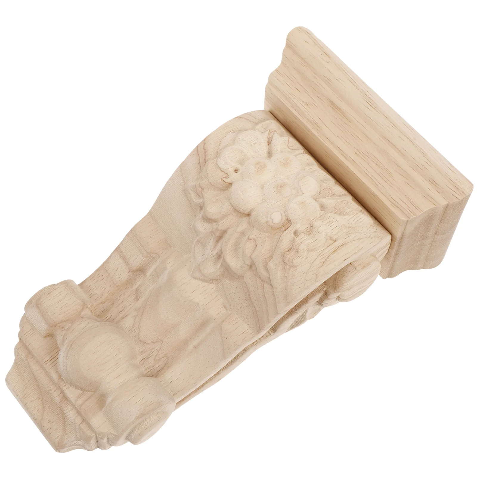 

Delicate Decorative Creative Unique Elegant Carving Wooden Corbel Small Wood Corbel Carved Wooden Corbel for Diy Home Decor