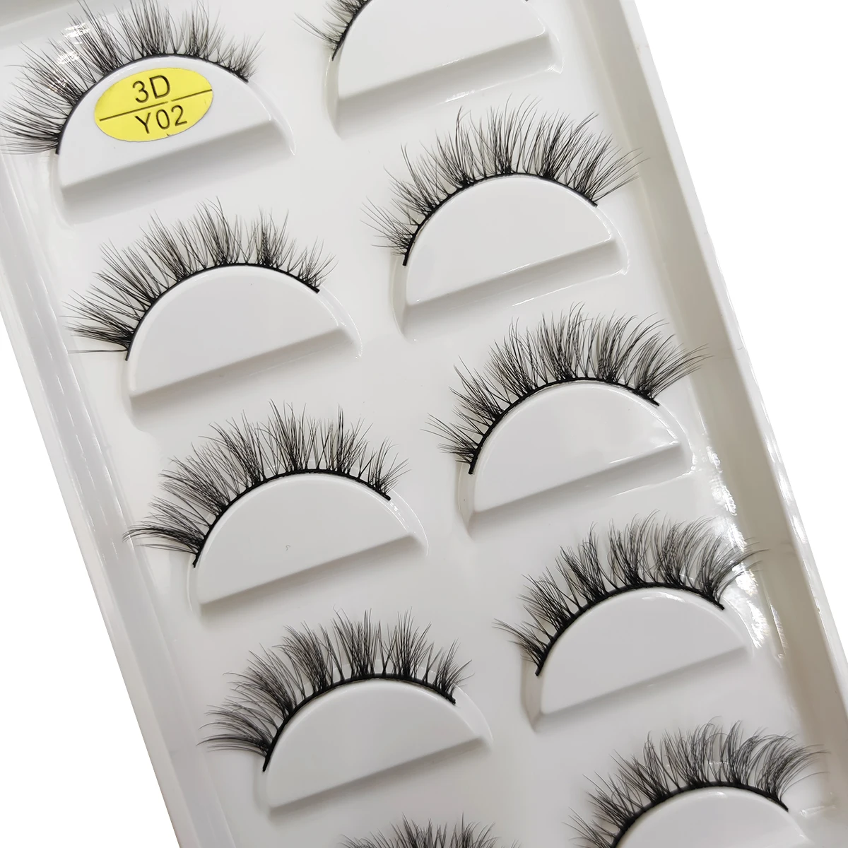 Natural 3D Mink False Eyelashes Soft Wispy Fluffy Eye Faux Lashes Make Up Eyelash Beauty Cat Cilios 5 Pairs 9 Styles eyelash extensions