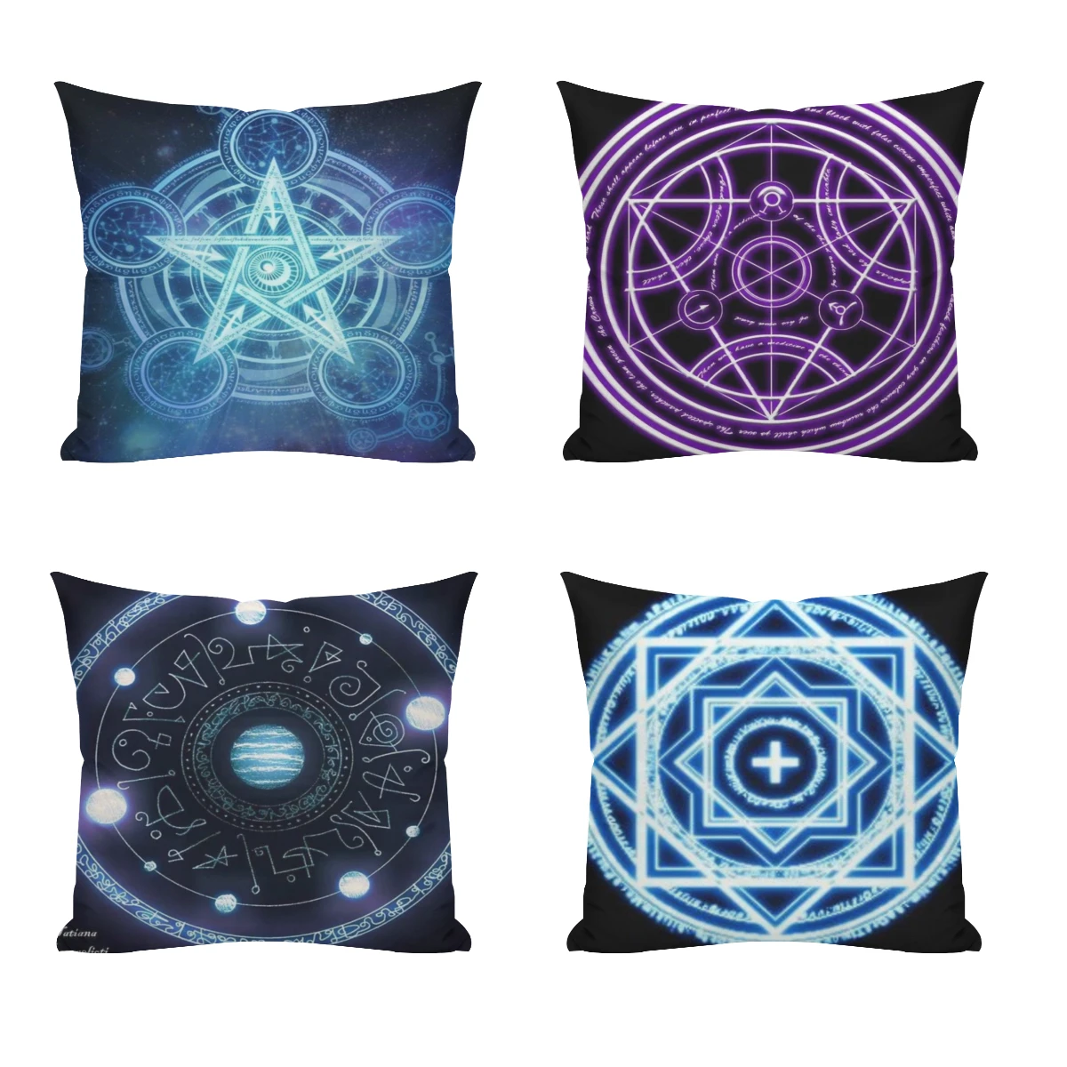

Circular Magic Formation Pillowcase Cushions Cover Cushions Home Decoration Pillows For Sofa