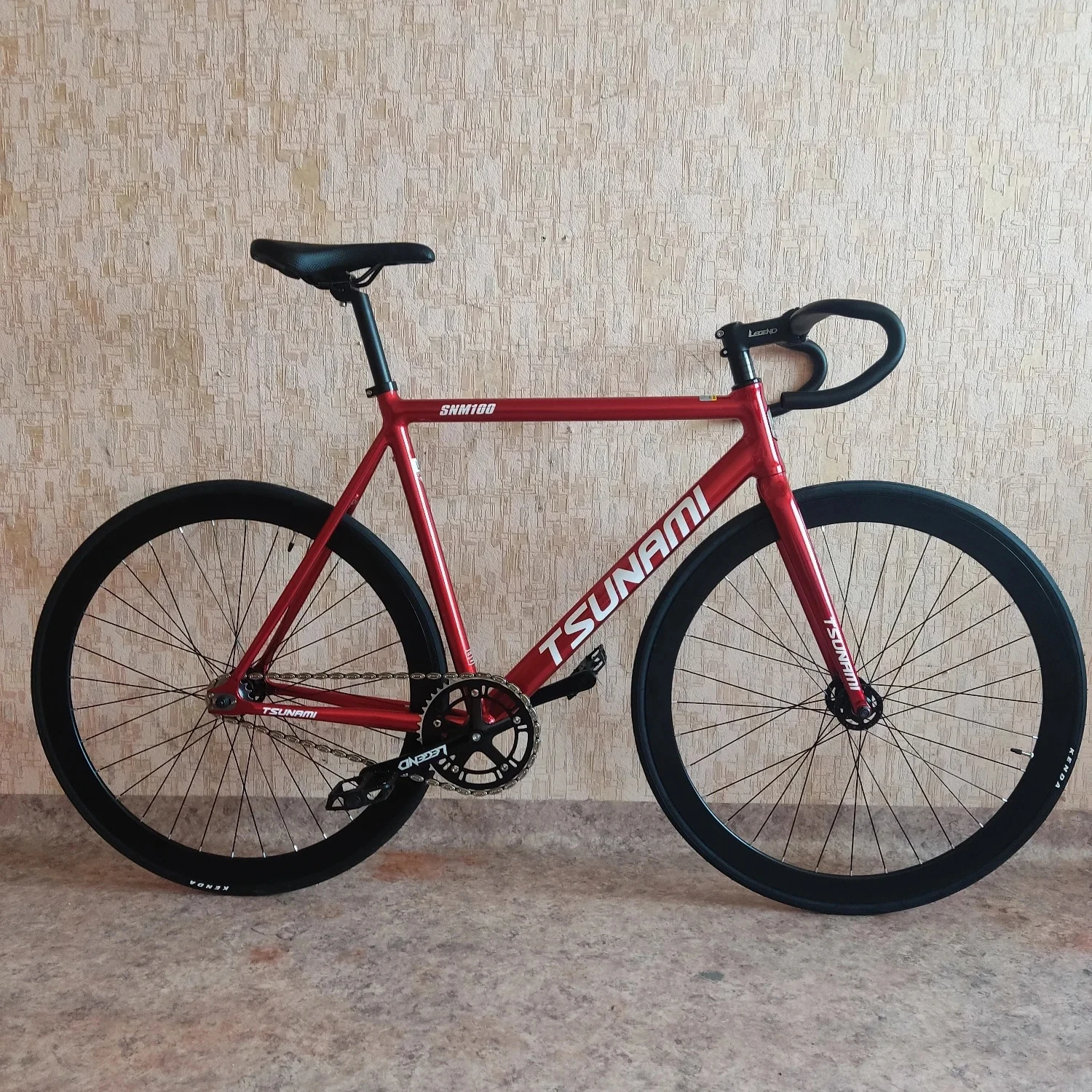 TSUNAMI SNM100 自転車フレーム固定ギアキャリアキット 49