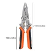 12 in 1 Multifunctional Wire Stripper Crimper Cable Cutter Pliers Foldable Electrician Pliers Tools and Cable Stripper Pliers 2