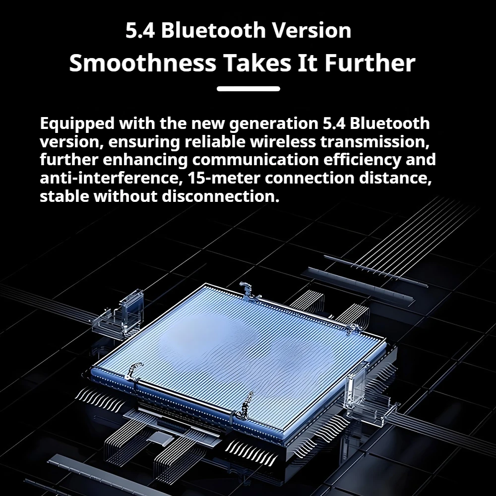 A18 KI-Übersetzer-Ohrhörer mit 164 Sprachen, Bluetooth 5.4, Geräuschunterdrückung, HD-Anrufqualität, Touch-Steuerung und Wasserdichtigkeit_voghion.com