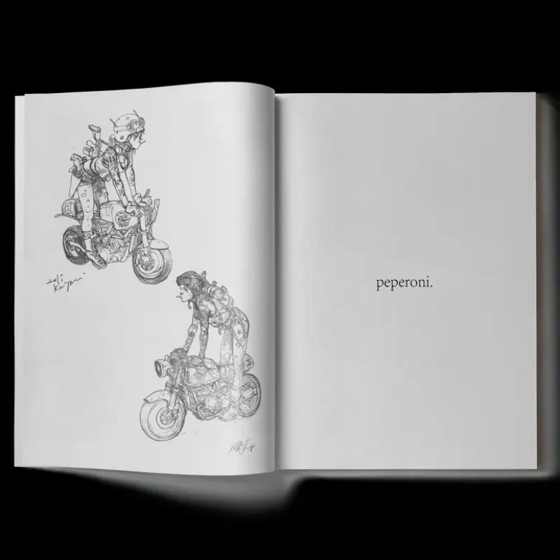 Kim Jung-gi's Latest English Sketchbook Collection 2024 Karl Kopinski - Image 2