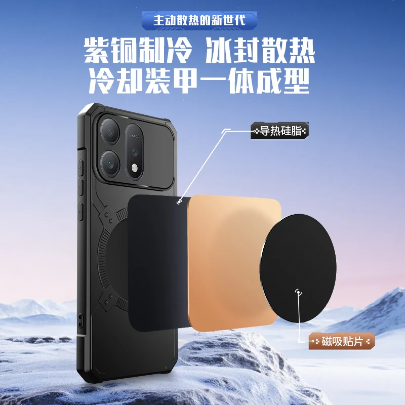 Magnetic Heavy Duty Shockproof Phone Case with Magsafe Compatibility