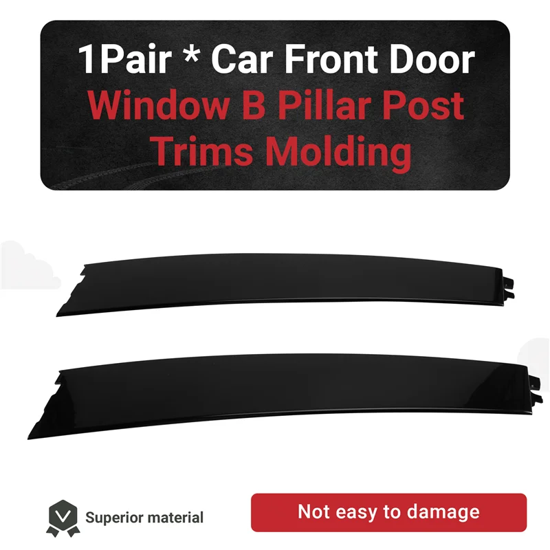 혼다 어코드 2017-2023 용 앞문 창 프레임 트림 1 세트 72430-THA-H01 72470-THA-H01 앞 유리 B 필러 교체 패널