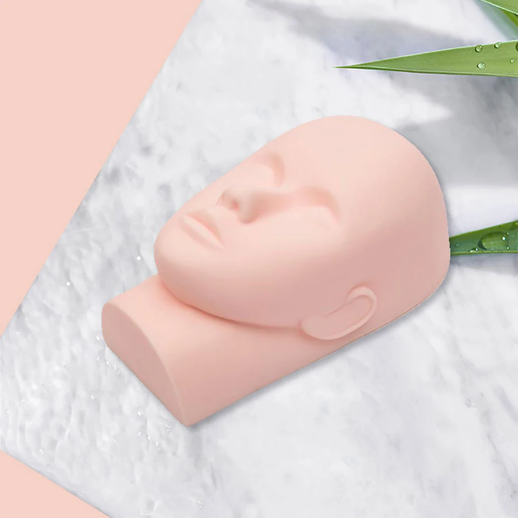 

Model Human Head Eyelash Extension Practise Tool Doll Heads Reusable