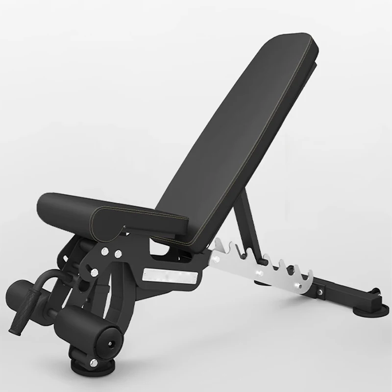 Negative angle fitness dumbbell bench adjustable bench commercial press men's fitness home supine board
