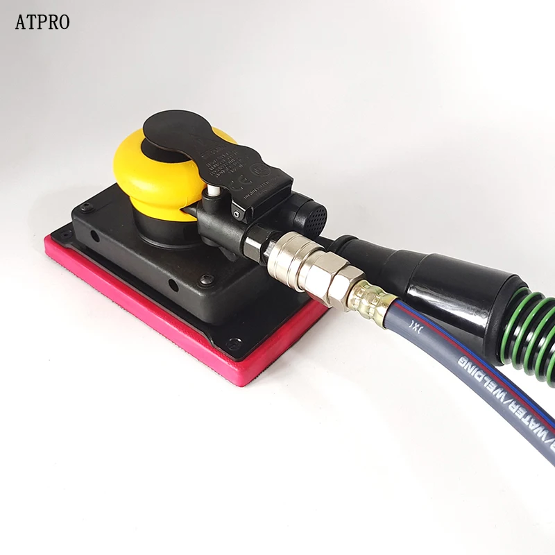 93/175mm Pneumatic Sandpaper Machine Car Putty Grinding Machine Wood Metal Grinding And Polishing
