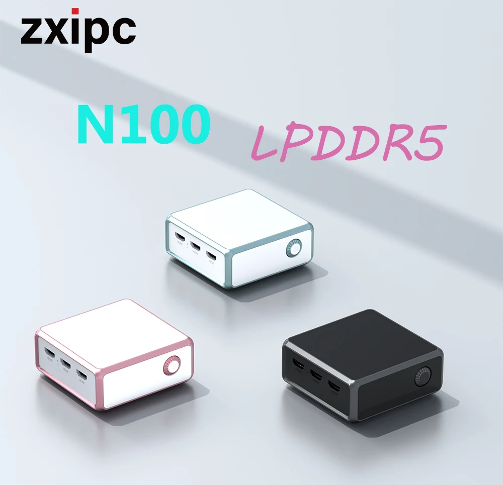ZXIPC ミニ PC 12th インテル N100 4 コア 4 スレッド LPDDR5