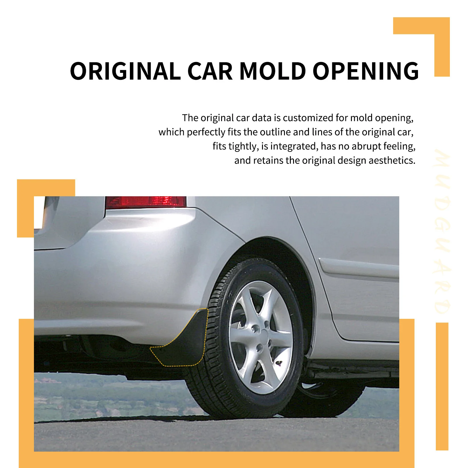 도요타 코롤라 AE110 해치백 1998-2002 차량 펜더 타일 용품에 적합
