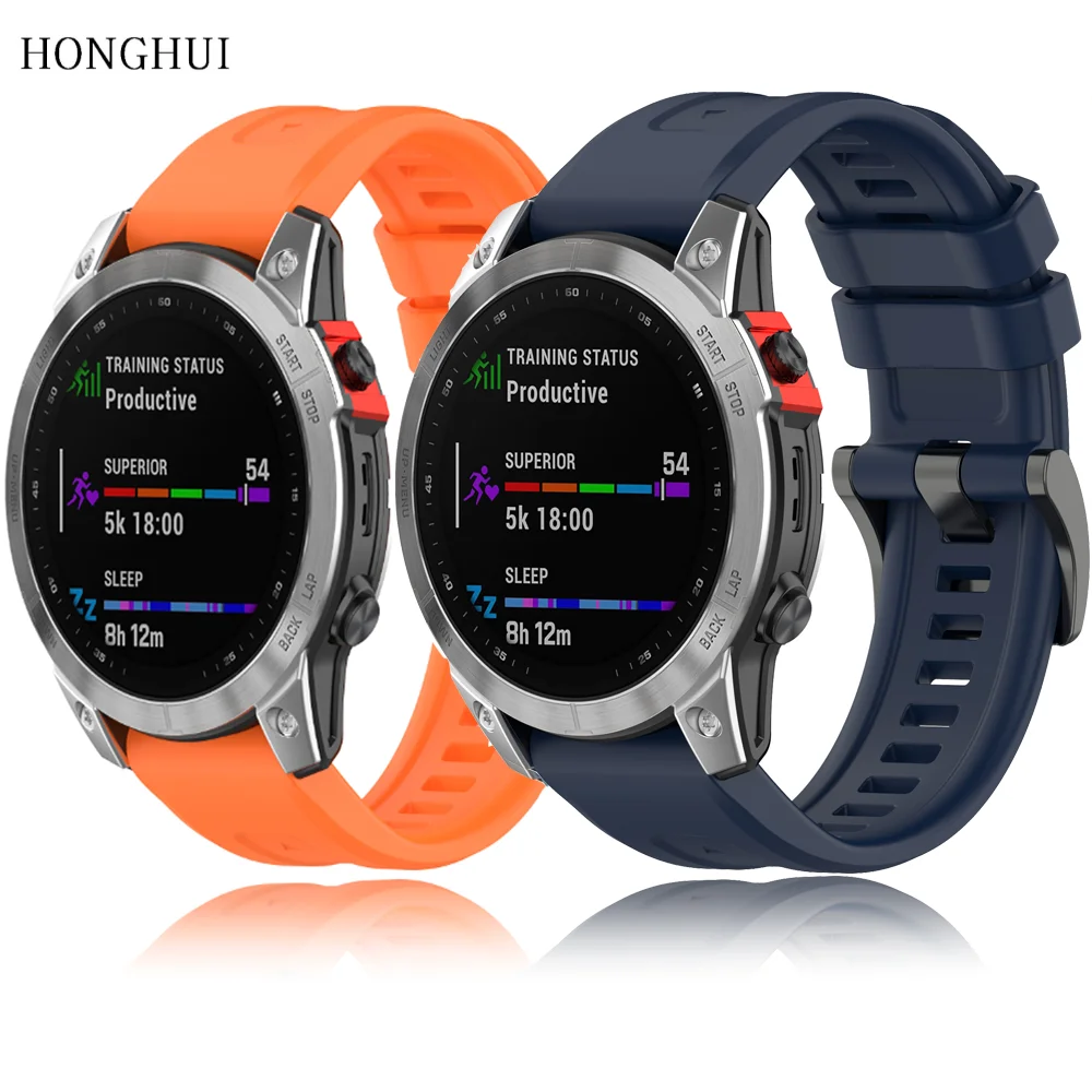 20mm 22mm 26mm Watchband For Garmin Fenix 6 6x Pro 5x 5 Smart Watch