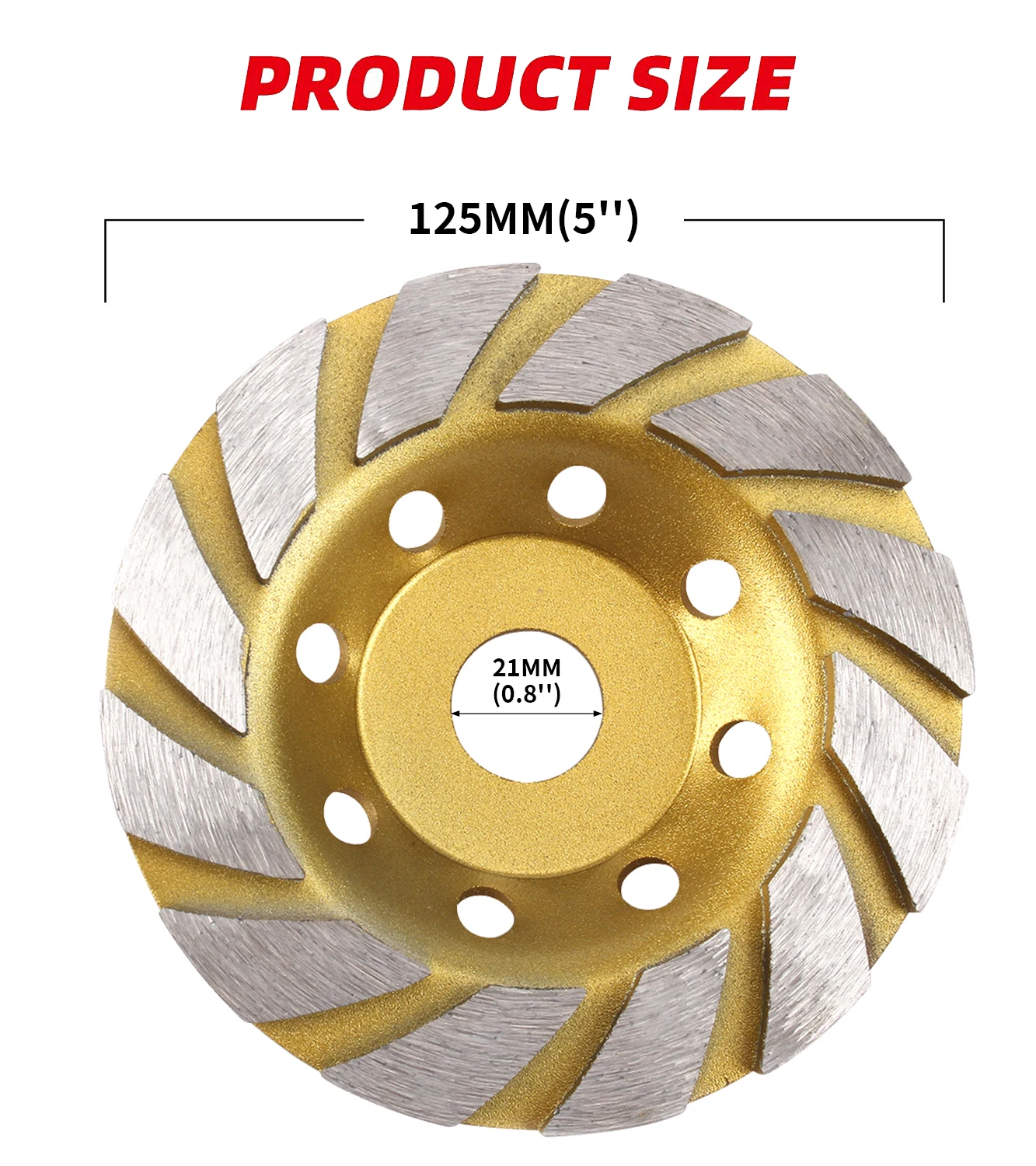 Speedcutter Disque Bois Meuleuse 125 mm - Disque a Tronconner le