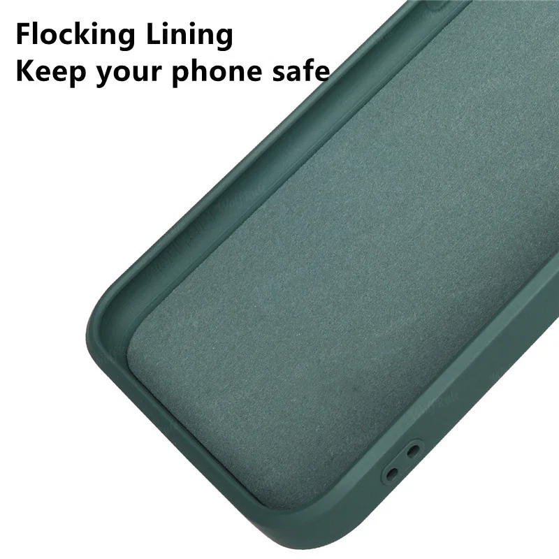 For OPPO A80 5G Case Cover OPPO A80 5G Capas Liquid Silicone Original Phone Back Bumper TPU Shockproof Soft Fundas OPPO A80 5G — view 4