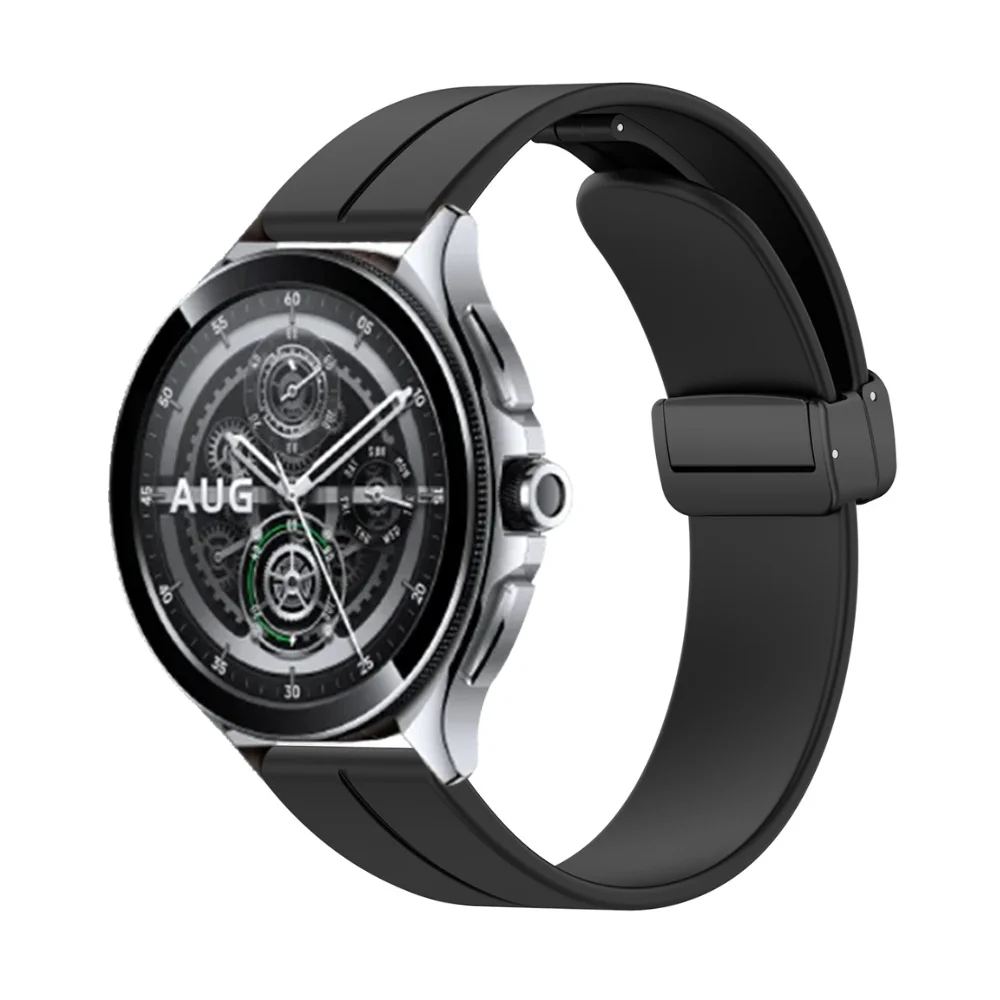 Magnetic Silicone Sport Strap for Smartwatches - Premium Watchband Accessory