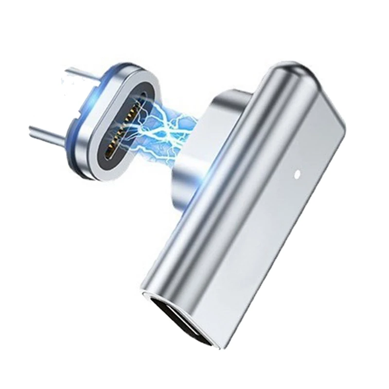 

1 шт. Магнитный адаптер USB C Магнитный преобразователь данных типа C для Pro Huawei для Samsung