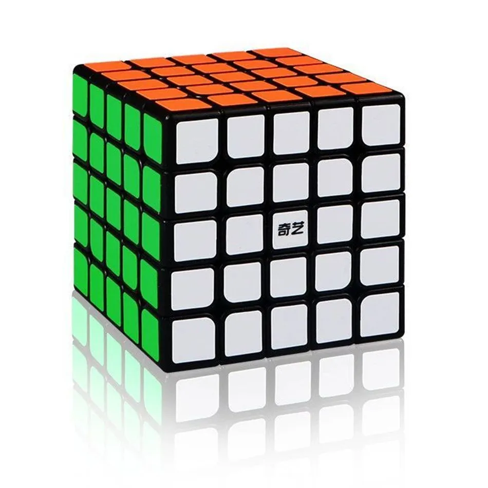 Qiyi Magic Cube 2x2 3x3 4x4 5x5 6x6 Black Stickers thumbnail 6