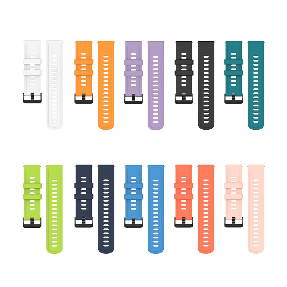 Silicone Smartwatch Strap - Durable, Comfortable Band Replacement