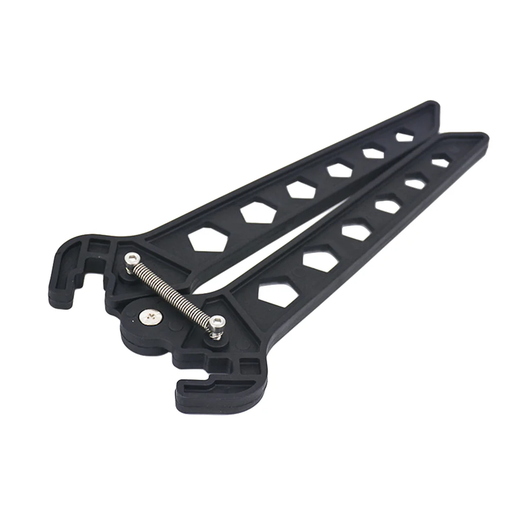 

Black Archery Bow Kick Stand Holder Legs For 3D Shoot Range Hunting Compound Bow Support Shelf Kickstand