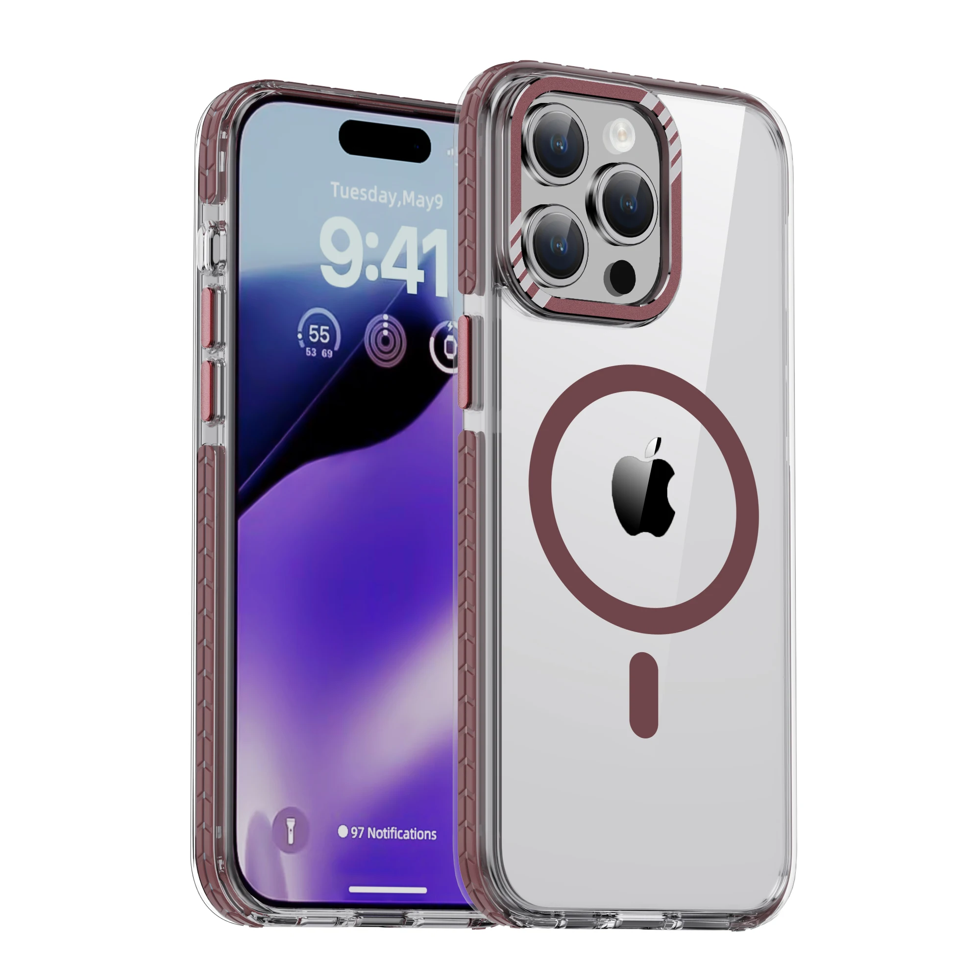 Shockproof Armor Magnetic MagSafe iPhone Cases