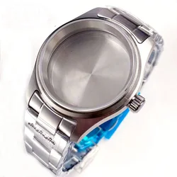 Premium Dive Watch Case with AR Sapphire Crystal & Glass Back - 200M Water Resistance, Stainless Steel Construction - Fit NH35 NH36 (36mm set - solid)