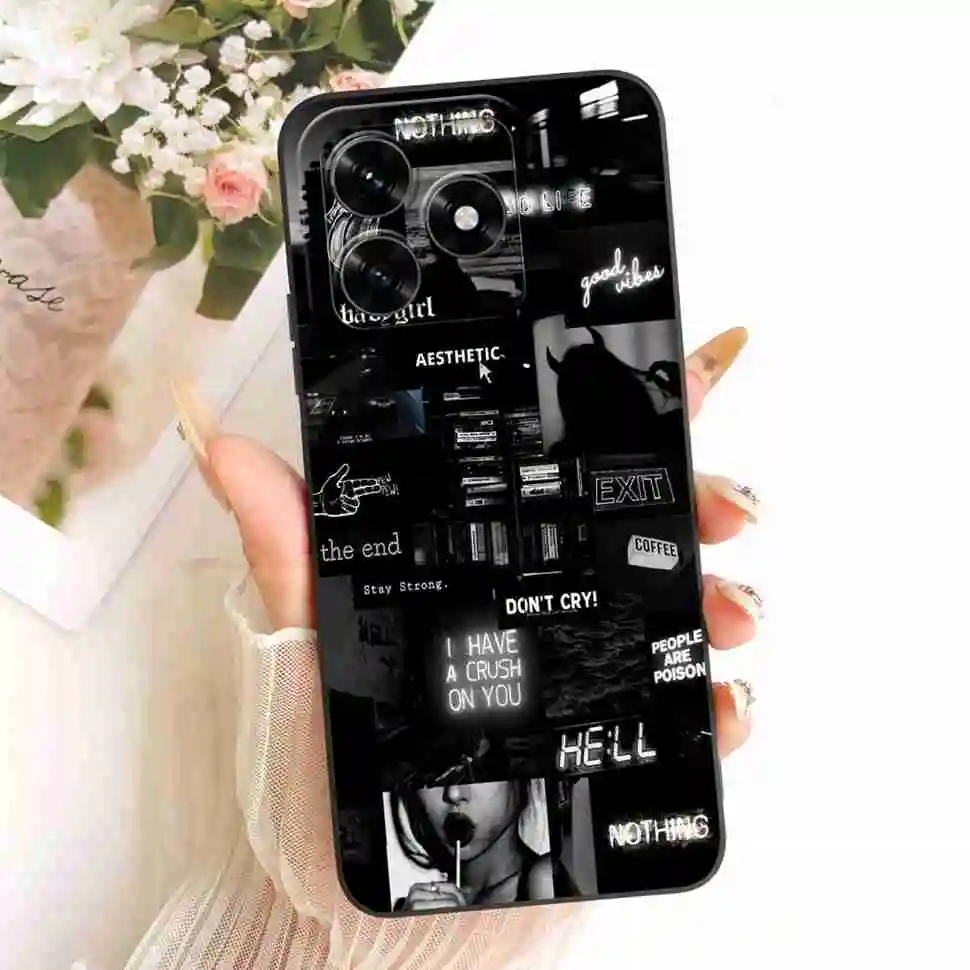 Lovely Sweet Rabbit Panda Soft Silicone Phone Case - Shockproof Bumper Cover