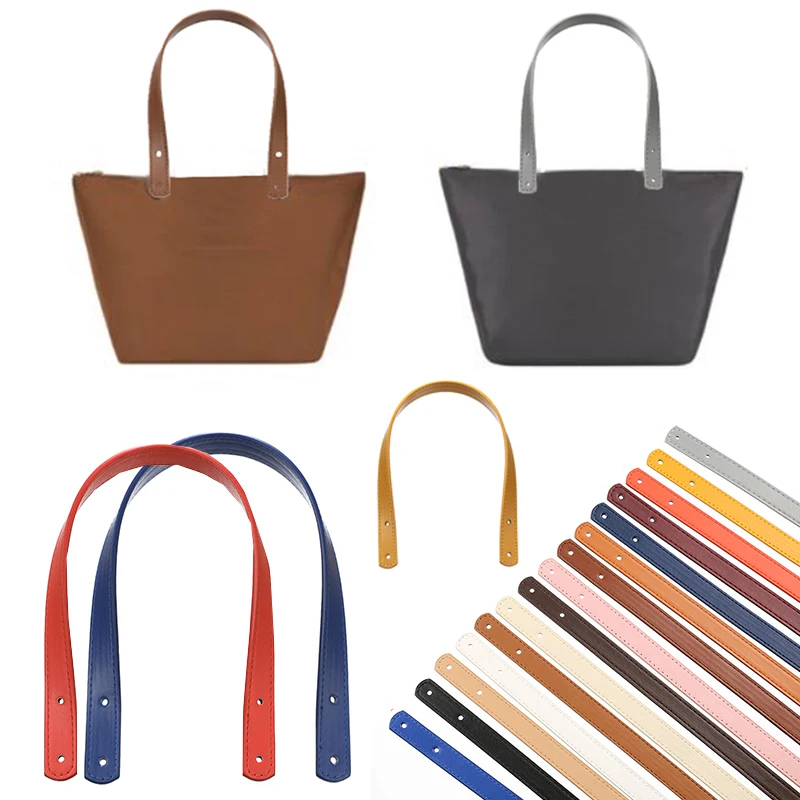 

1Pair All-match Detachable PU Leather Handle Handbag Band Handle Strap Band Bag Belt WOMEN Shoulder Bag Replacement Accessories
