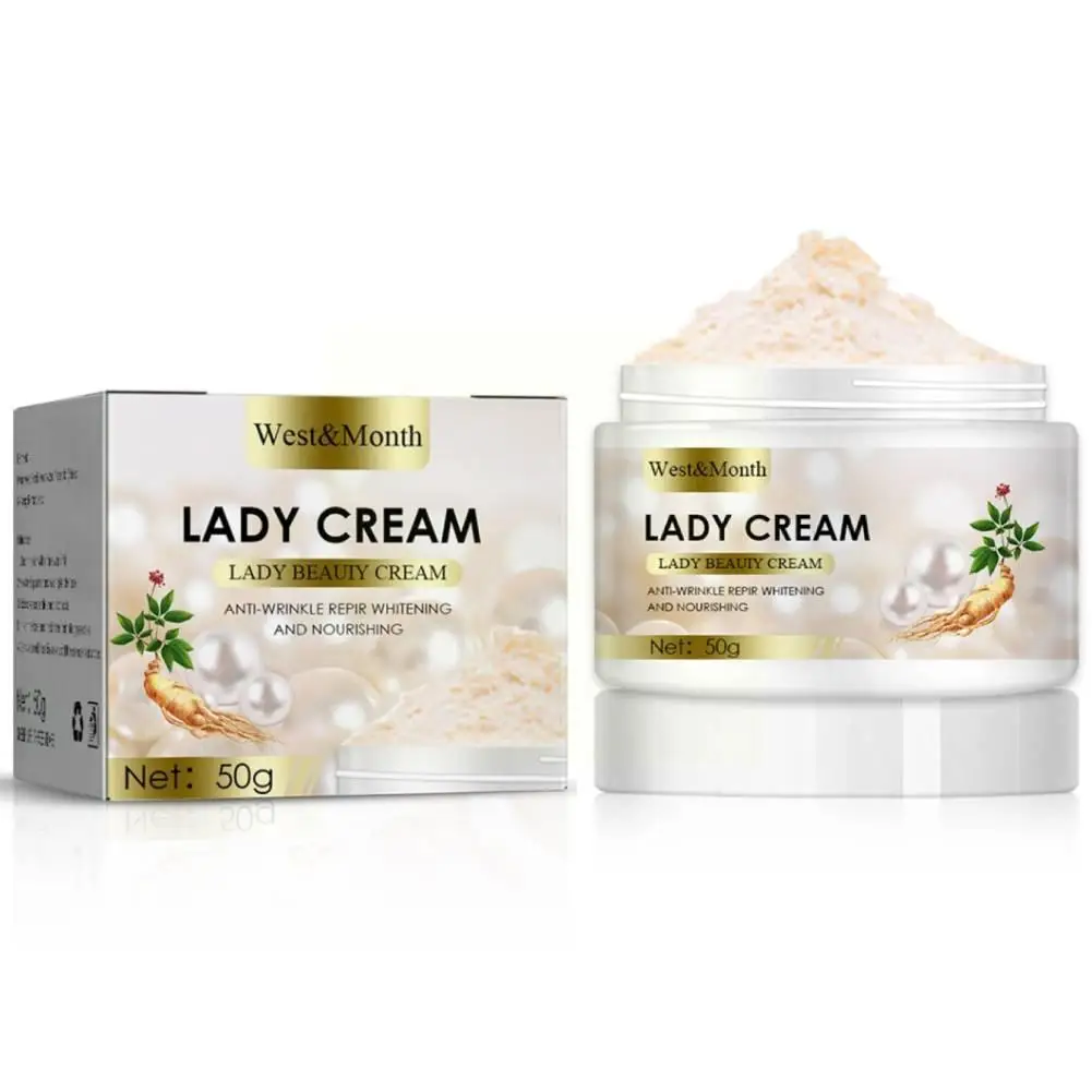 Korean Pearl Powder Lady Cream,ginseng Pearl Cream,moisturizer Face