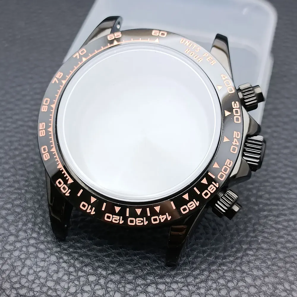 Elegant 39.3mm Silvery/Gold Men's Watch with Steel Case and 20mm Strap Box