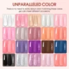 COSCELIA 20 pcs Extension Gel Nail Polish Set Poly Nail Gel Extending Soaking Gel Kit Nail Art Acrylic Gel Manicure Tools Kit 4