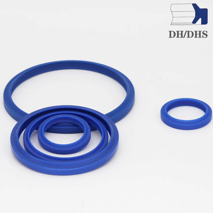 10 Stück DHS Wischerdichtungen - Hydraulische Doppellippen-Dichtungen Aus Polyurethan