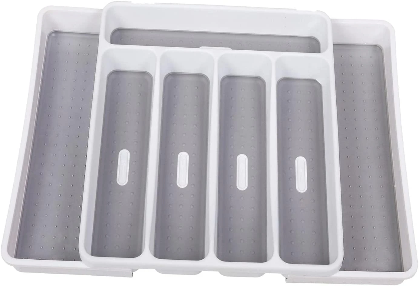 Storage Tray Box for Cutlery Spoon, Silverware Organizer for Kitchen