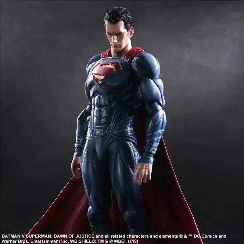 26Cm Dc Comics Dark Knight Batman Superman Gk Rassembly Refit Action Figures Toy Justice League Comic Refit Superman Toys Regali