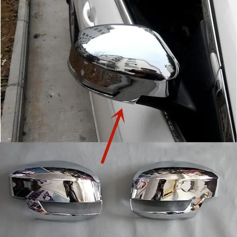 

Высококачественная хромированная крышка для зеркала заднего вида из АБС-пластика для Ford focus 2012-2020, защита от царапин, украшение, Стайлинг автомобиля